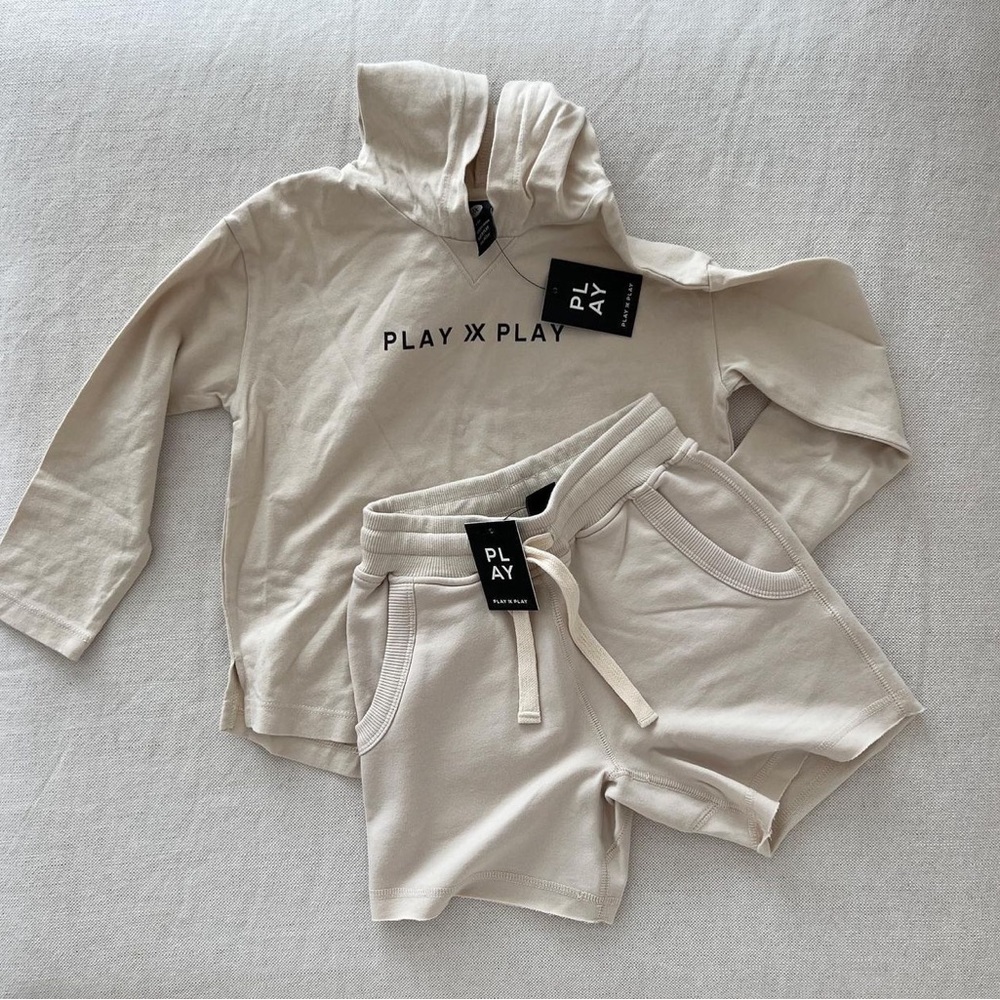 Play x Play cream set | 4-5y